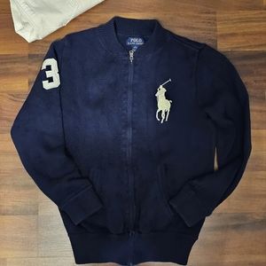 Polo Ralph Lauren big pony zip up sweater